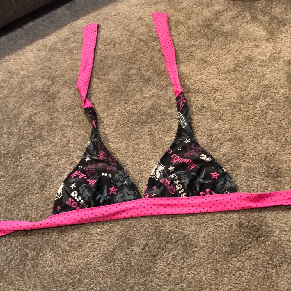 Fox bikini top (reversible)